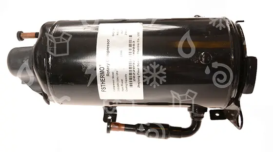 compresor rotační horizontální BOYARD, QHC-13K, R407C, 220-240V/50Hz, chladící výkon: 2120  / 7208
